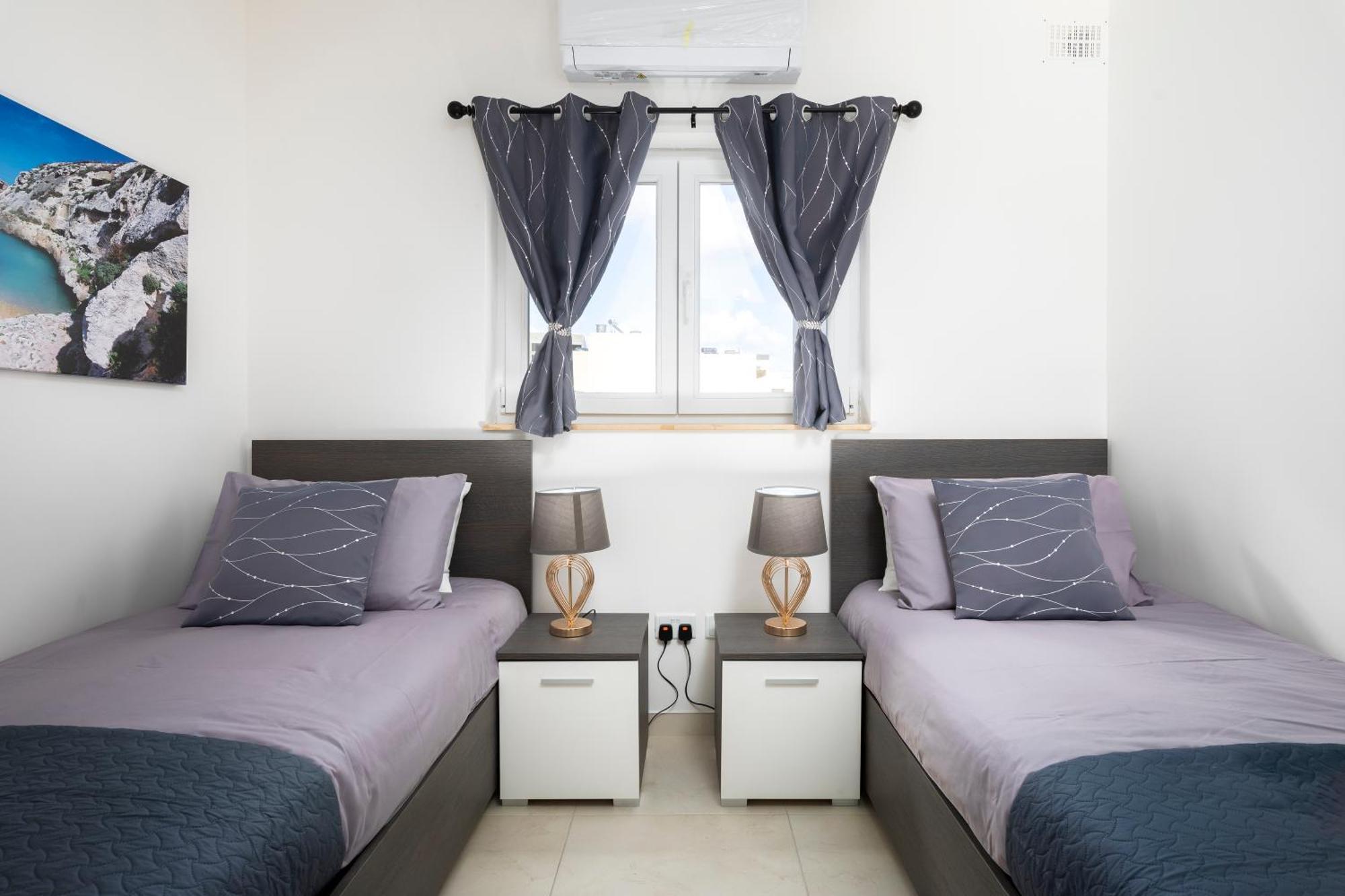 Modern & Spacious 2Br Apartment With Country Views - Close To Xemxija Bay St. Paul's Bay Exterior photo